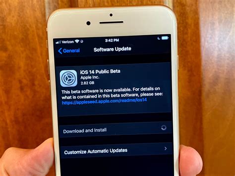 ios 14 beta profile download|A Step.